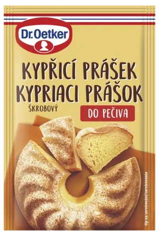 Kypřicí prášek do pečiva Dr. Oetker