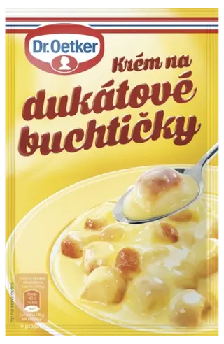 Krém na dukátové buchtičky