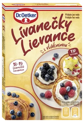 Lívanečky Dr. Oetker