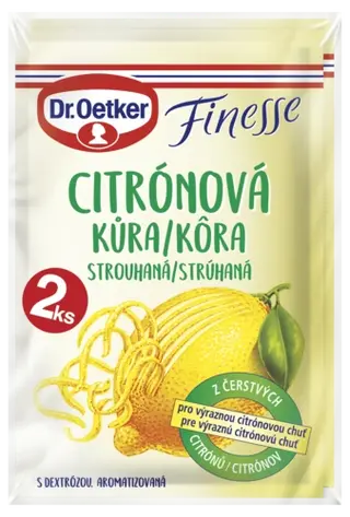 Finesse Citrónová Kůra strouhaná Dr. Oetker