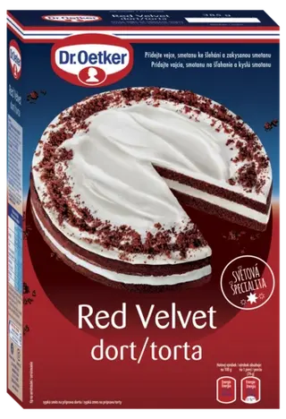 Red Velvet dort Dr. Oetker