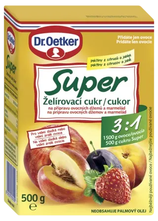 Želírovací cukr Super 3:1 Dr. Oetker
