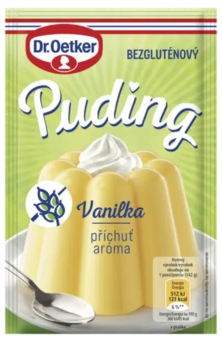 Dr. Oetker Puding příchuť Vanilka bez lepku