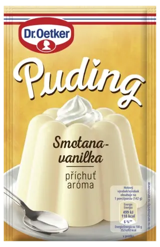 Dr. Oetker Puding příchuť Smetana-vanilka
