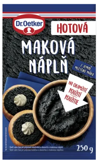 Maková náplň Dr. Oetker