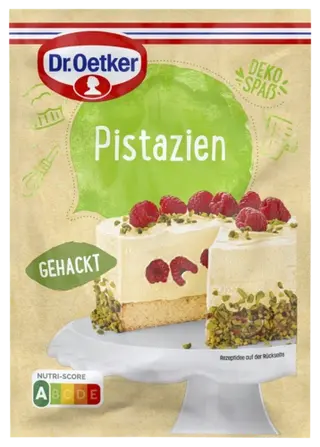 Pistácie sekané Dr. Oetker