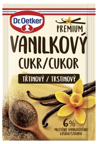 Premium Vanilkový cukr třtinový Dr. Oetker