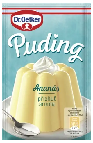 Dr. Oetker Puding příchuť Ananas