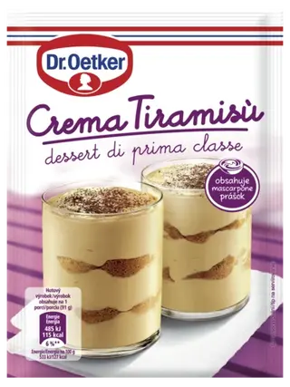 Crema Tiramisu Dr. Oetker