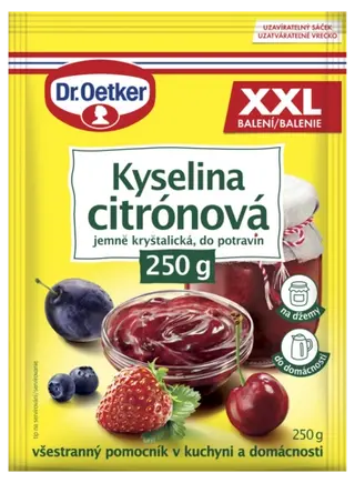 Kyselina citrónová XXL Dr. Oetker