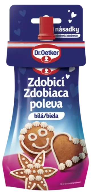 Zdobicí poleva bílá Dr. Oetker