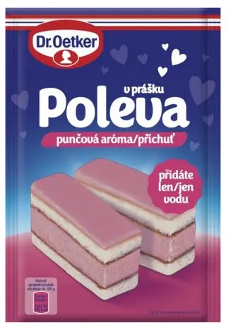 Poleva v prášku punčová příchuť Dr. Oetker