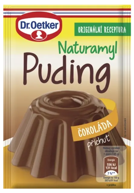 Naturamyl Puding čokoládový  Dr. Oetker