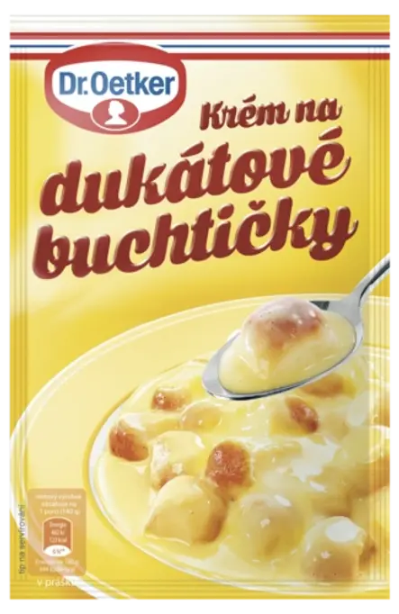 Krém na dukátové buchtičky