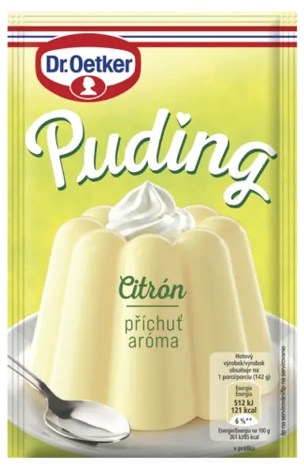 Dr. Oetker Puding příchuť Citrón