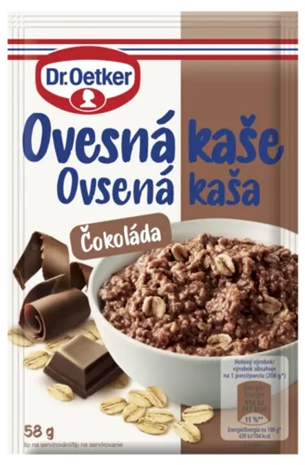 Ovesná kaše Čokoláda Dr. Oetker