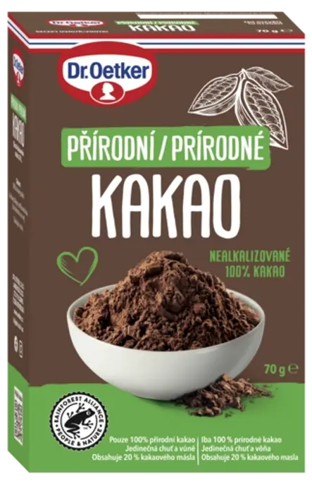 Přírodní kakao Dr. Oetker