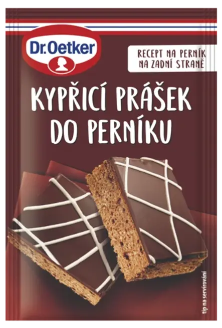 Kypřicí prášek do perníku Dr. Oetker