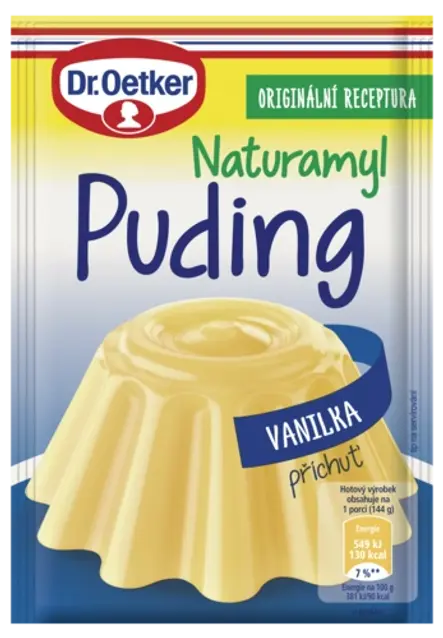 Naturamyl Puding vanilka příchuť Dr. Oetker