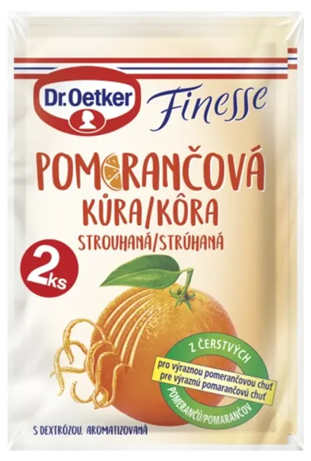 Finesse Pomerančová kůra strouhaná Dr. Oetker