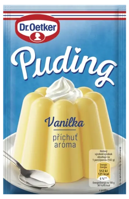 Dr. Oetker Puding příchuť Vanilka