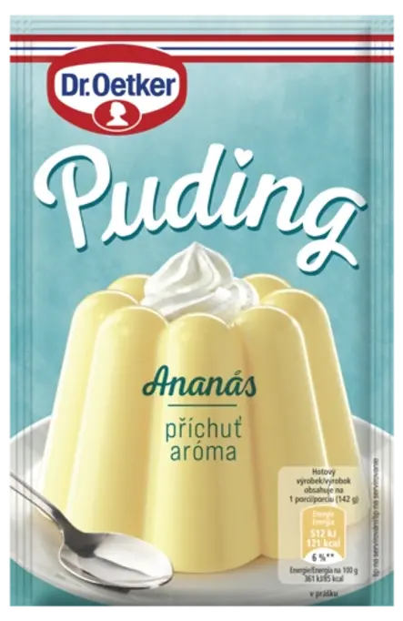 Dr. Oetker Puding příchuť Ananas