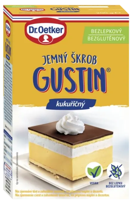 Gustin bez lepku Dr. Oetker
