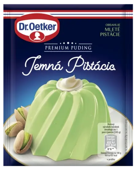 Premium Puding Jemná Pistácie Dr. Oetker
