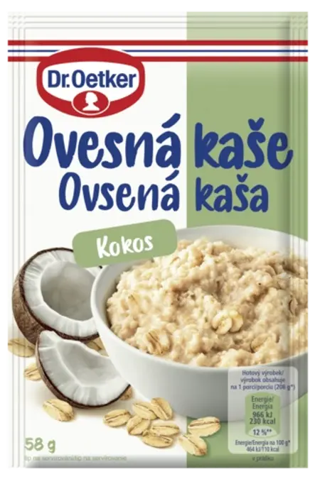 Ovesná kaše Kokos Dr. Oetker