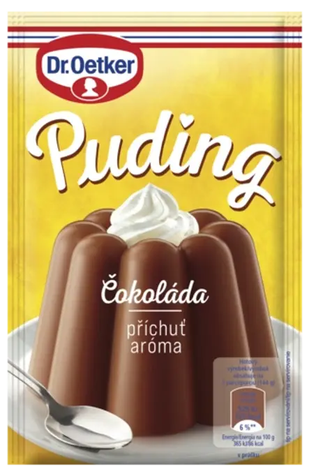 Dr. Oetker Puding příchuť Čokoláda