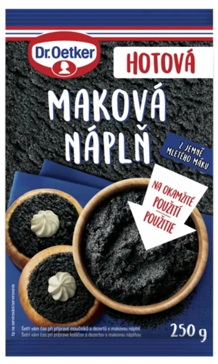Maková náplň Dr. Oetker