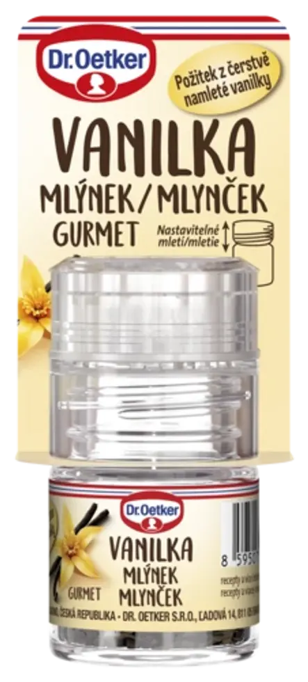Vanilka mlýnek Gurmet Dr. Oetker