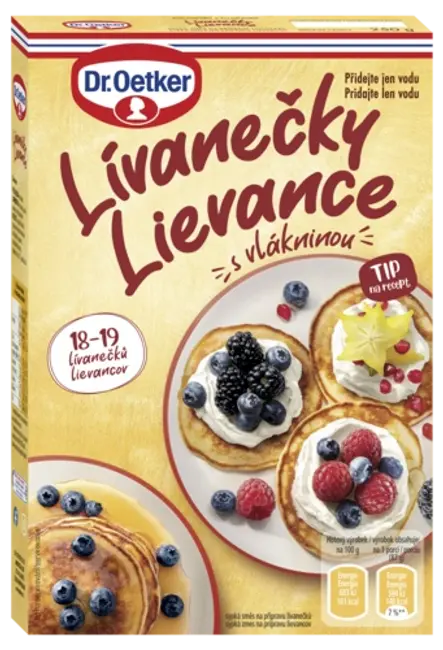Lívanečky Dr. Oetker