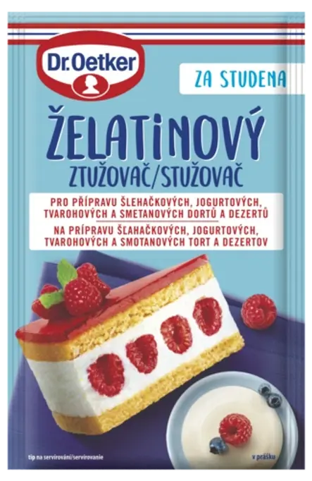 Želatinový ztužovač Dr. Oetker