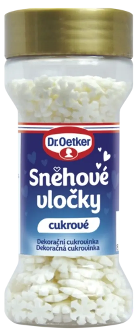 Sněhové vločky Dr. Oetker