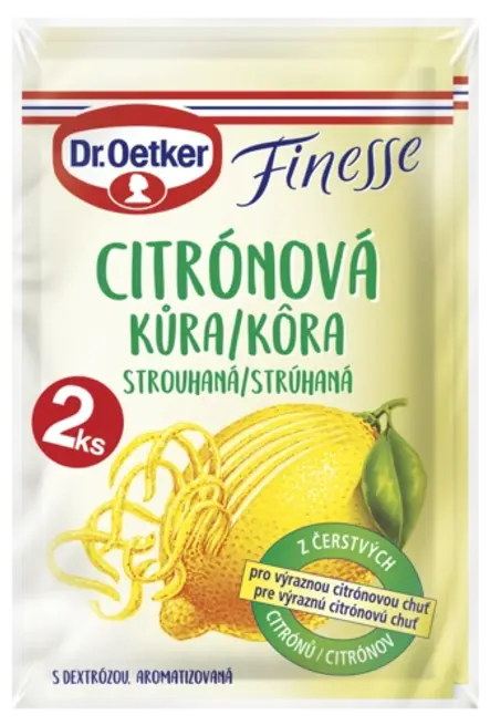 Finesse Citrónová Kůra strouhaná Dr. Oetker
