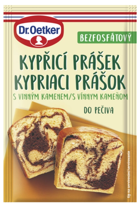 Dr. Oetker Kypřicí prášek s vinným kamenem