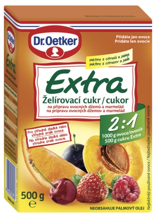 Želírovací cukr Extra 2:1 Dr. Oetker