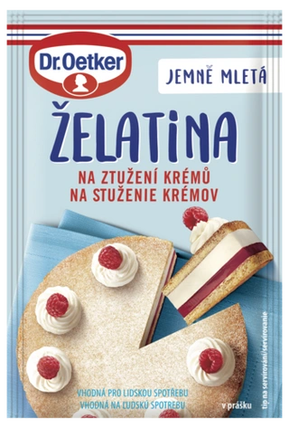Želatina na ztužení krémů Dr. Oetker