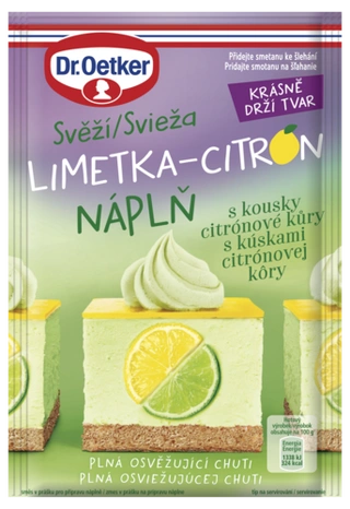 Limetka-citrón náplň Dr. Oetker