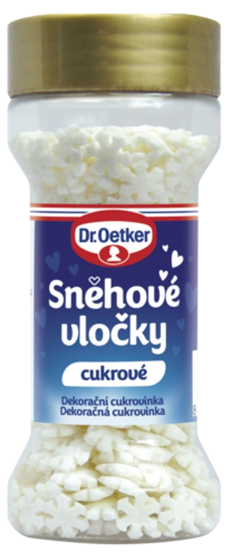 Sněhové vločky Dr. Oetker