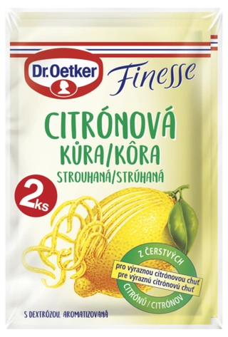 Finesse Citrónová Kůra strouhaná Dr. Oetker
