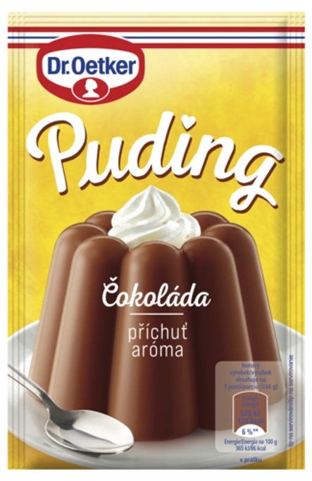 Dr. Oetker Puding příchuť Čokoláda