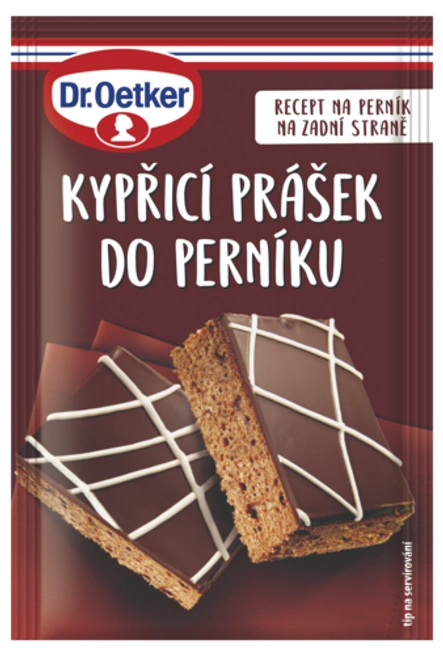 Kypřicí prášek do perníku Dr. Oetker