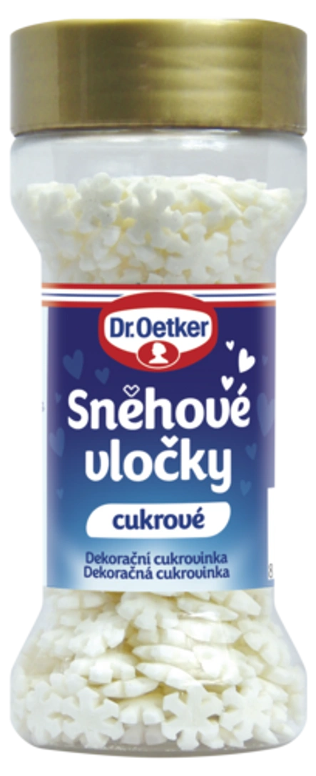 Sněhové vločky Dr. Oetker