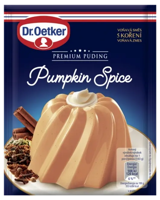 Dr. Oetker Premium Puding Pumpkin Spice