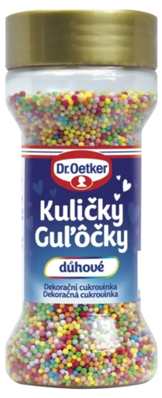 Kuličky duhové  Dr. Oetker