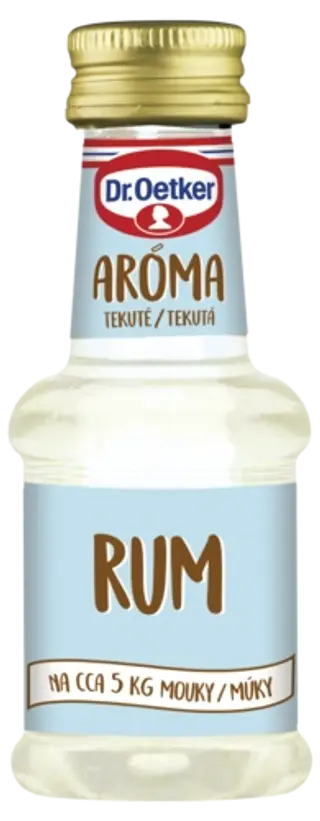 Aroma rumové Dr. Oetker (pár kapek)