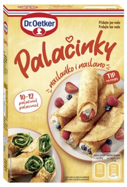Palačinky Dr. Oetker