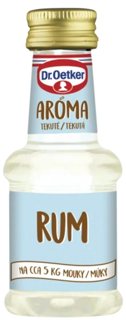 Aroma rumové Dr. Oetker (pár kapek)